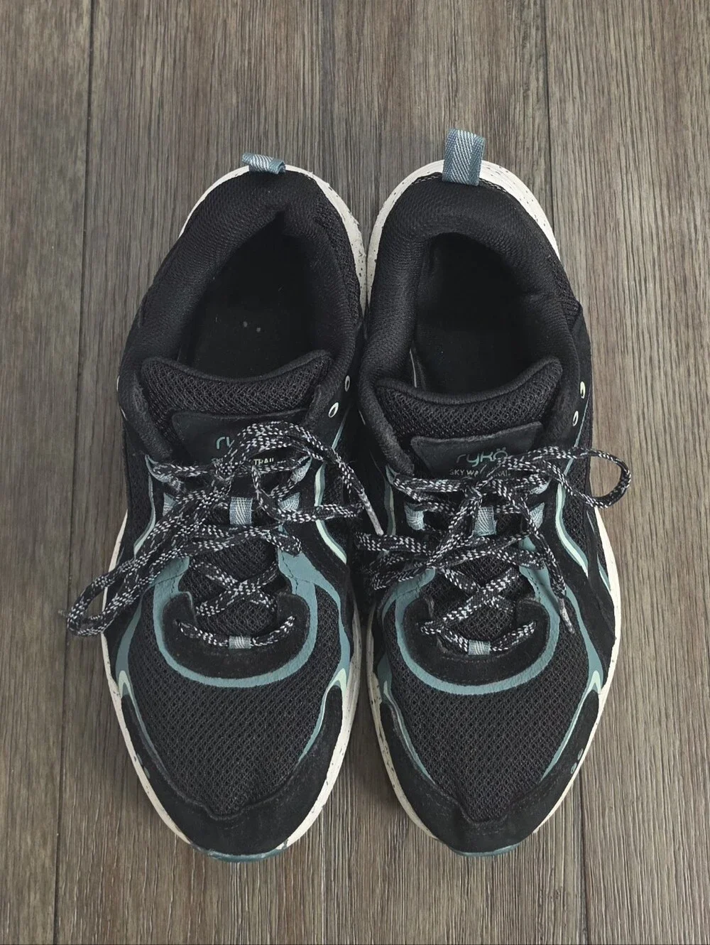 Ryka Black Size 10 Women Sky Walk Trail Sneaker Shoe